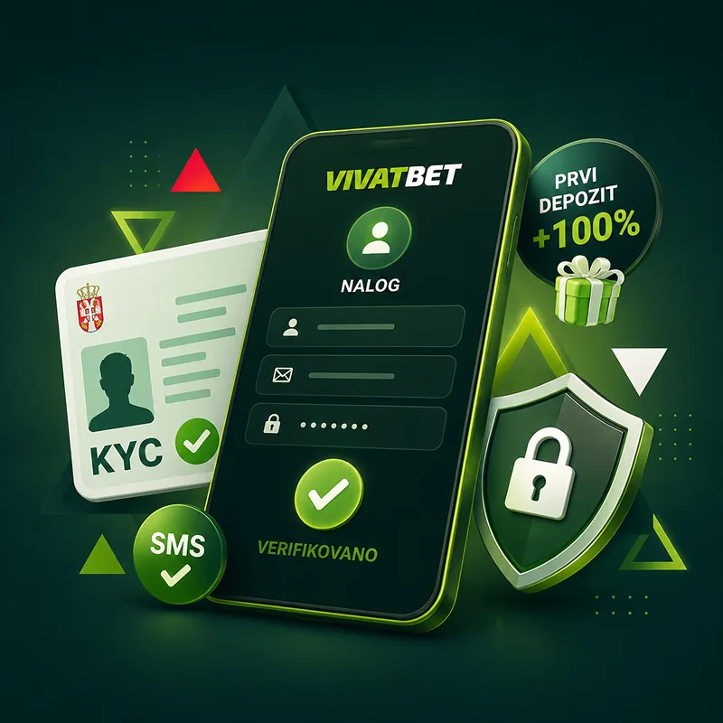 Vivatbet KYC, SMS potvrda i zaštita naloga